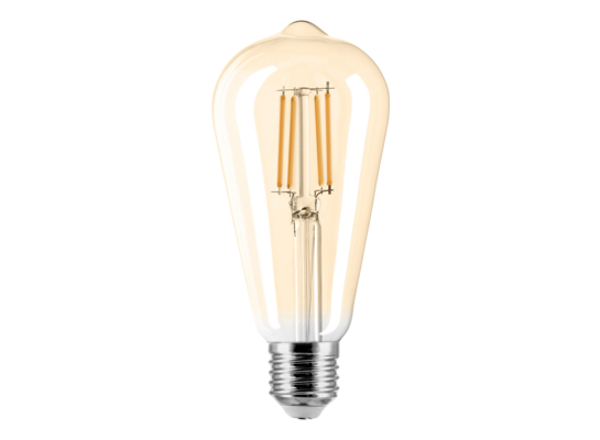 Żarówka LED filament B E27 St64 6W WW