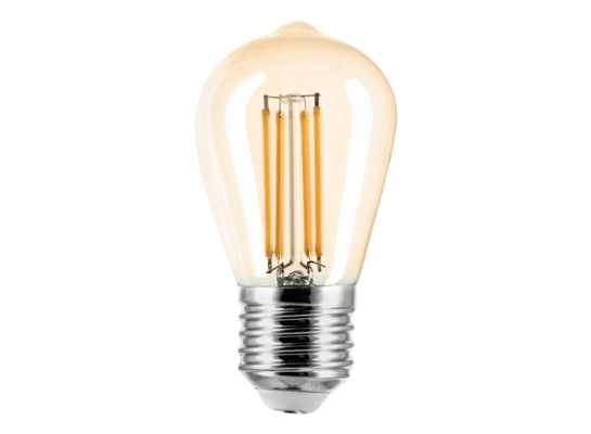 Żarówka LED filament B E27 St45 4W WW