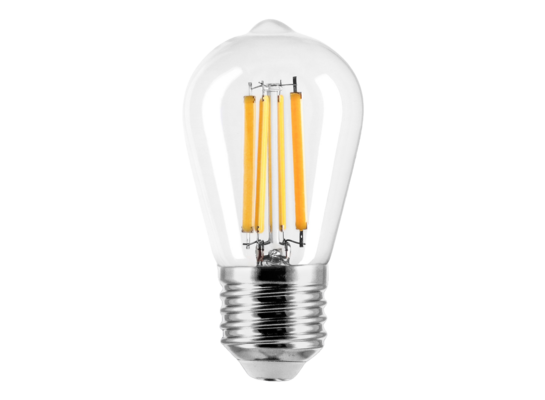 Żarówka LED filament E27 St45 8W WW