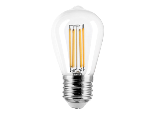 Żarówka LED filament E27 St45 4W WW