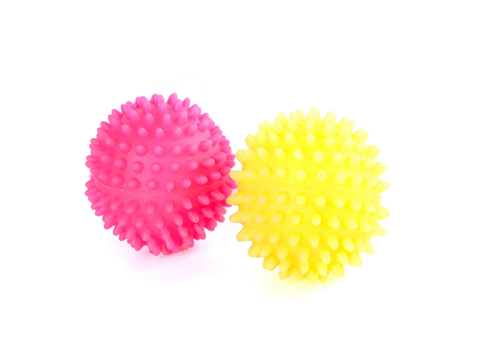 Zabawka dla psa 16641 piłka z kolcami 6 cm mix kolorów Dingo