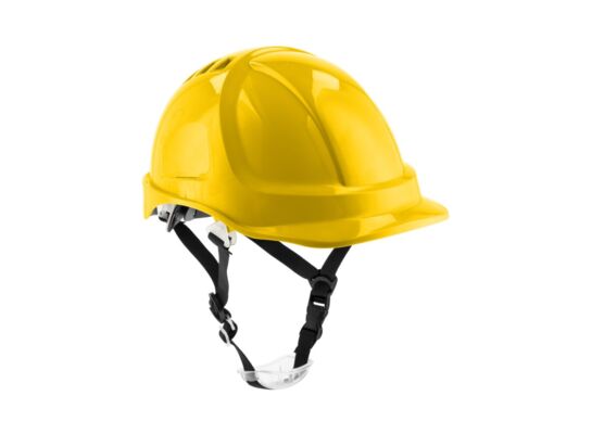 Hełm ochronny PLONER 4-punktowy żółty uniwersalny Hogert