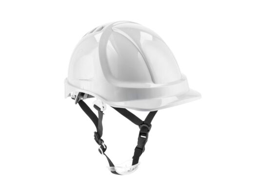 Hełm ochronny PLONER 4-punktowy biały uniwersalny Hogert