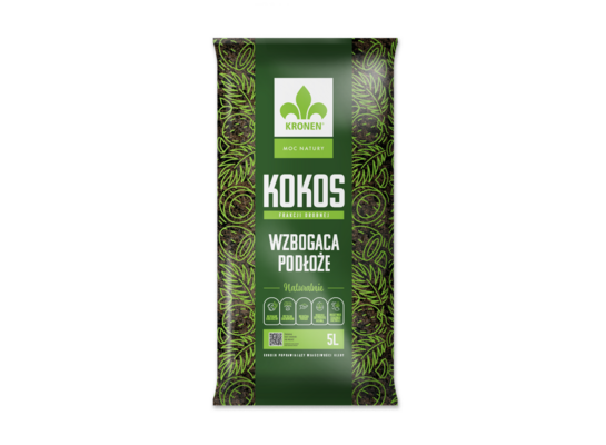 Kokos frakcja drobna 1 - 4 mm 5 l Kronen