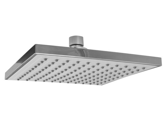 Deszczownia kwadratowa Squerto 20 cm z przegubem chrom Ferro