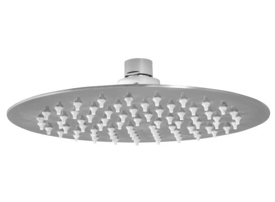 Deszczownia okrągła Slim 20 cm metalowa chrom Ferro