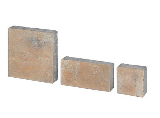 Kostka brukowa Visio 6 cm wapień muszlowy 30 x 30 cm / 30 x 15 cm / 15 x 15 cm 1 m²