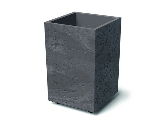 Doniczka DSIH400E Sierra Square High Beton Effect marengo