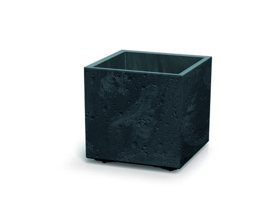 Doniczka DSI400E Sierra Square Beton Effect antracytowy