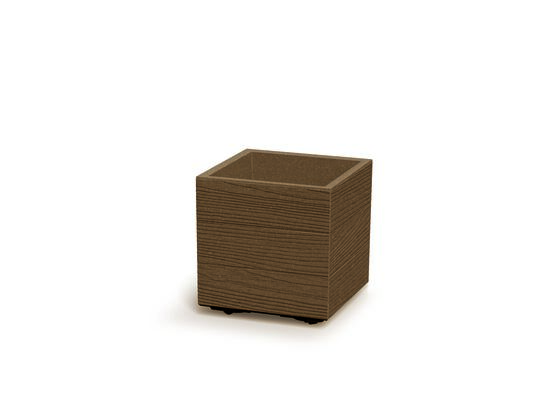 Doniczka DMA300W Madera Square Eco Wood brązowy