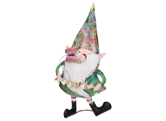 Figurka metalowa skrzat 53 cm mix kolorów