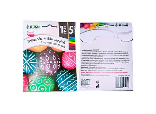 Zestaw 5 barwników + pisak który rozpuszcza barwnik