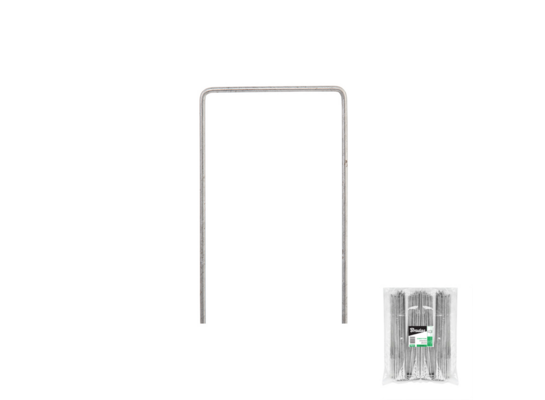 Szpilka metalowa galwanizowana w kształcie "U" 7 x 15 cm 100 sztuk