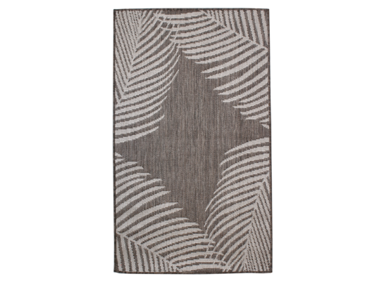 Dywan tkany zewnętrzny IRMA 120 x 160 cm ciemny beż