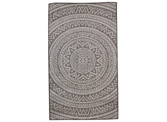 Dywan tkany zewnętrzny IKER 120 x 160 cm ciemny beż