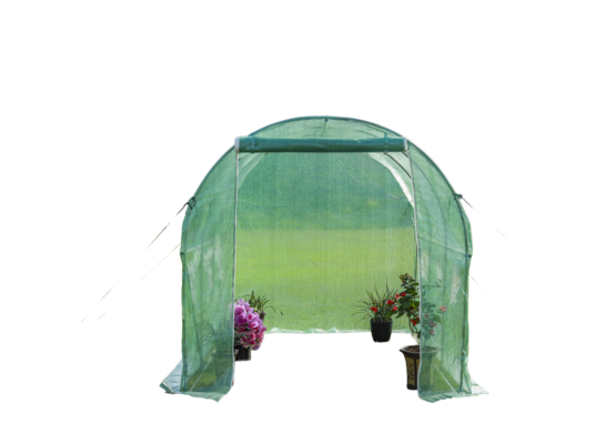 Tunel foliowy 200 x 300 x 200 cm zielony