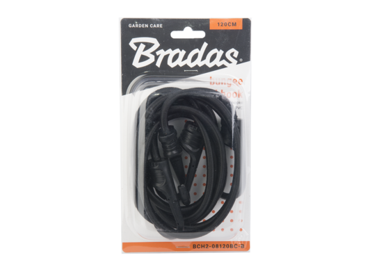 Guma elastyczna z hakiem metalowym pokrytym PVC BUNGEE CORD HOOK 120 cm 2 sztuk