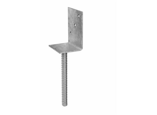 Podstawa słupa kotwa typ L 84 x 130 x 90 x 5 mm