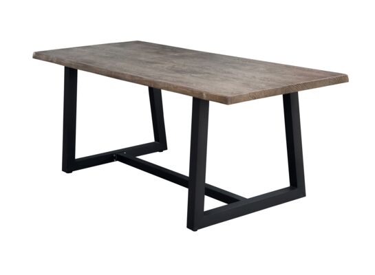 Stół prostokątny 80 x 200 cm imitacja drewna