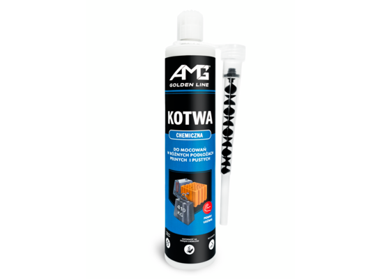 Kotwa chemiczna AMG STYRENE FREE 300 ml GOLDEN LINE AMG