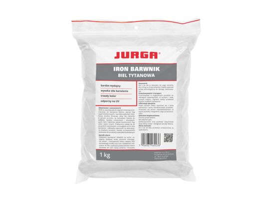 Barwnik biel tytanowa 1 kg JURGA