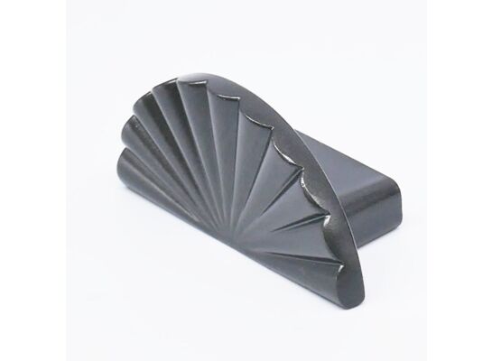 Gałka połówkowa meblowa U D-G57157-016 czarny matowy