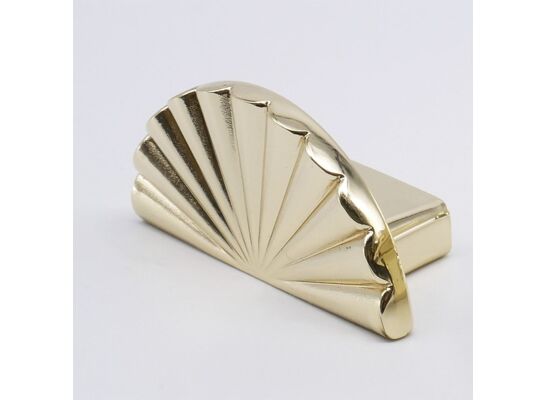 Gałka połówkowa meblowa U D-G57157-016 złoty połysk