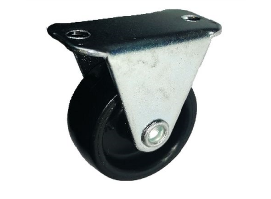 Rolka meblowa stała 30 mm/15 kg plastik