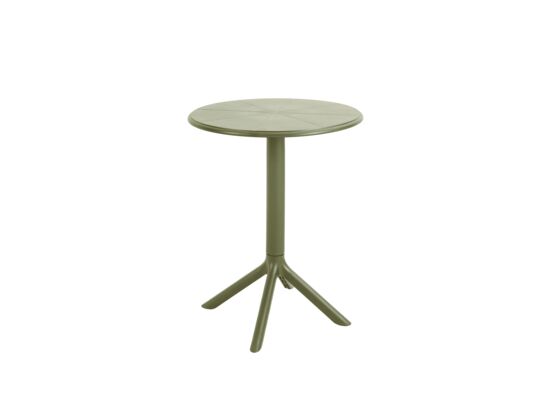 Stolik plastikowy oliwka