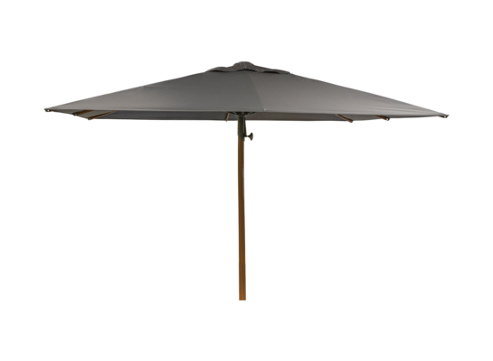 Parasol 300 x 300 cm aluminiowy szary