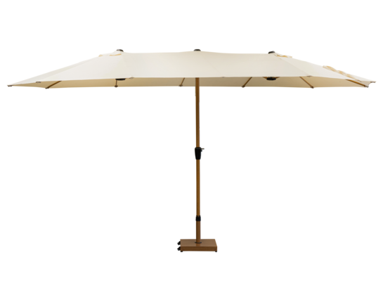 Parasol potrójny beżowy