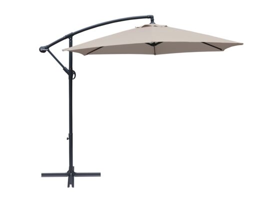 Parasol boczny beżowy