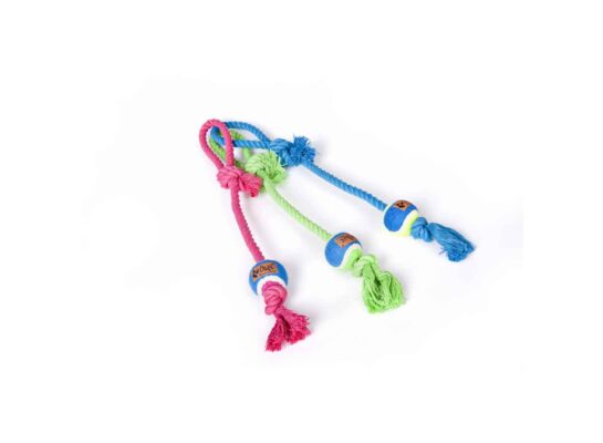 Sznur z piłką rzutka maggie "fresh" 70 g 4 x 40 cm