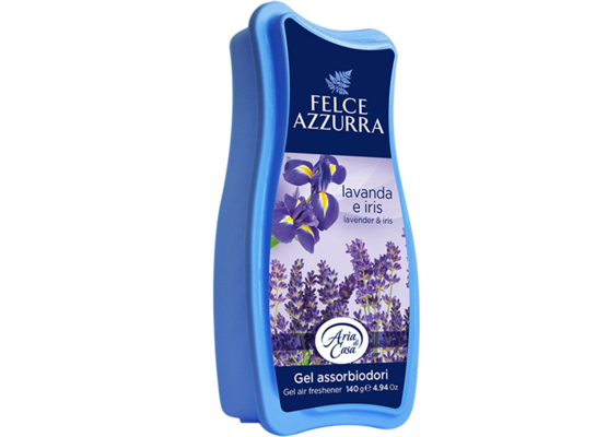 Odświeżacz powietrza w żelu 140 g Lavender & Iris Felce Azzurra