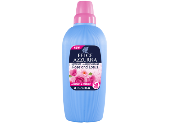 Płyn do płukania 2 l 40W Pure Rose & Lotus Flower Felce Azzurra