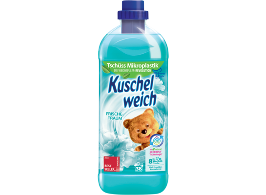 Płyn do płukania Frischetraum turkusowy 1l 38 płukań Kuschelweich