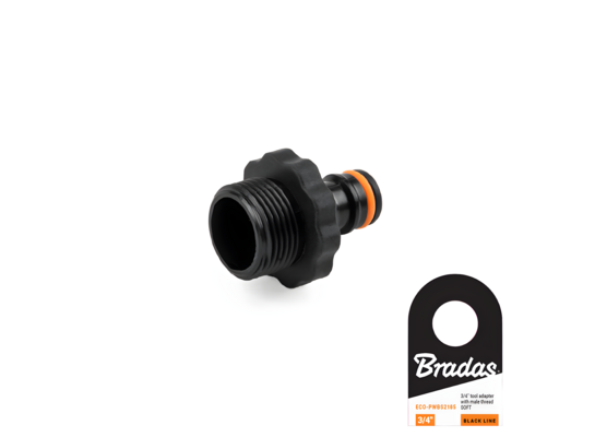Wkrętka do urządzenia zraszającego 3/4" BLACK LINE SOFT