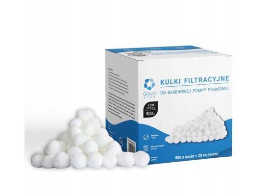 Kulki do filtra piaskowego 500 g/100 szt.