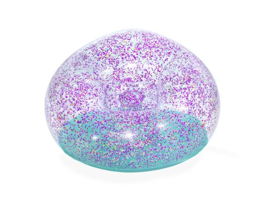 Pufa dmuchana brokatowa Bestway