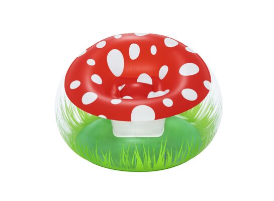 Pufa dmuchana truskawka 112 cm Bestway
