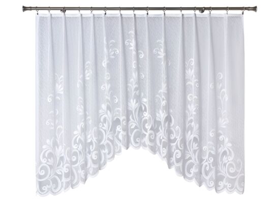 Firana żakardowa balkon Demi 140 x 250 cm biały