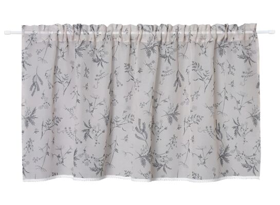 Firanka zazdrostka Floe tunel 60 x 140 cm beżowy