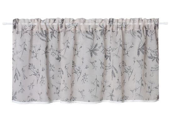 Firanka zazdrostka Floe tunel 45 x 140 cm beżowy