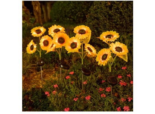 Lampka solarna słonecznik STL-7208