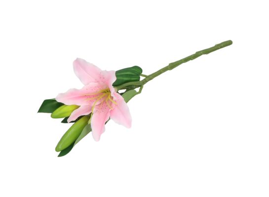 Kwiat sztuczny 37 cm różowy