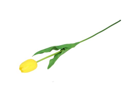 Kwiat sztuczny 55 cm żółty