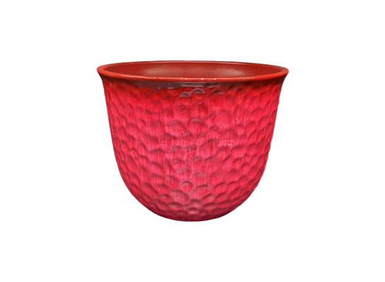 Donica plastikowa COMB śr. 50 cm czerwona