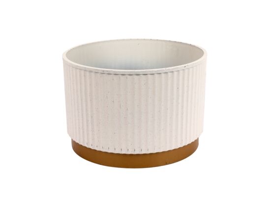 Donica plastikowa 1006 śr. 30 cm ecru