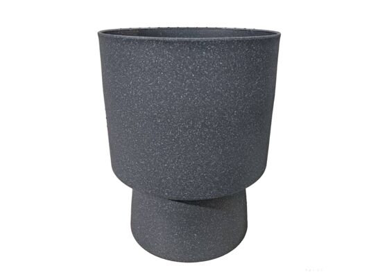 Donica plastikowa 1008 śr. 35 cm grafitowa