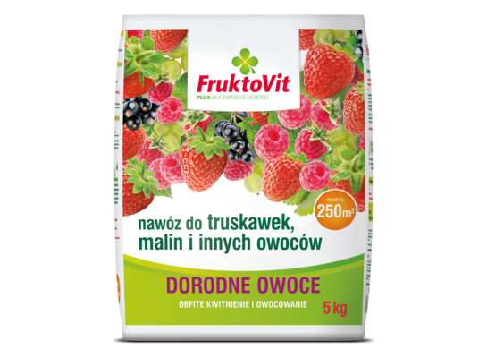 Nawóz do truskawek malin i innych owoców worek 5 kg Fruktovit